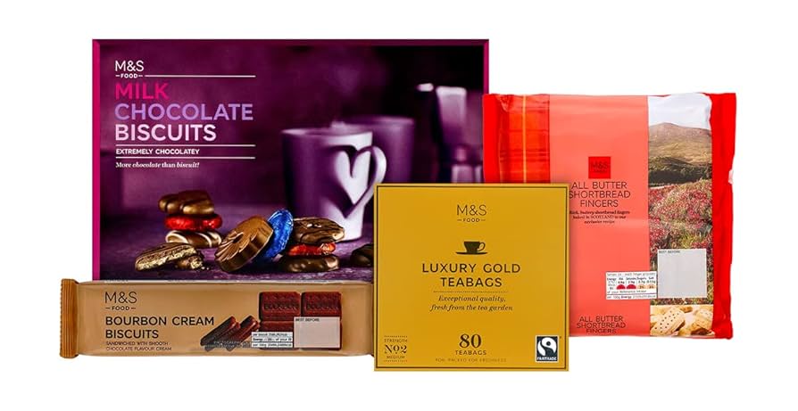 マリ様　M&S 【SHORTBREAD】フレーバーティー6箱 Amazon.com : M&S Tea and Biscuits Bundle: with M&S All